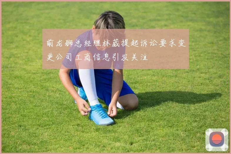 前龙狮总经理林葳提起诉讼要求变更公司工商信息引发关注
